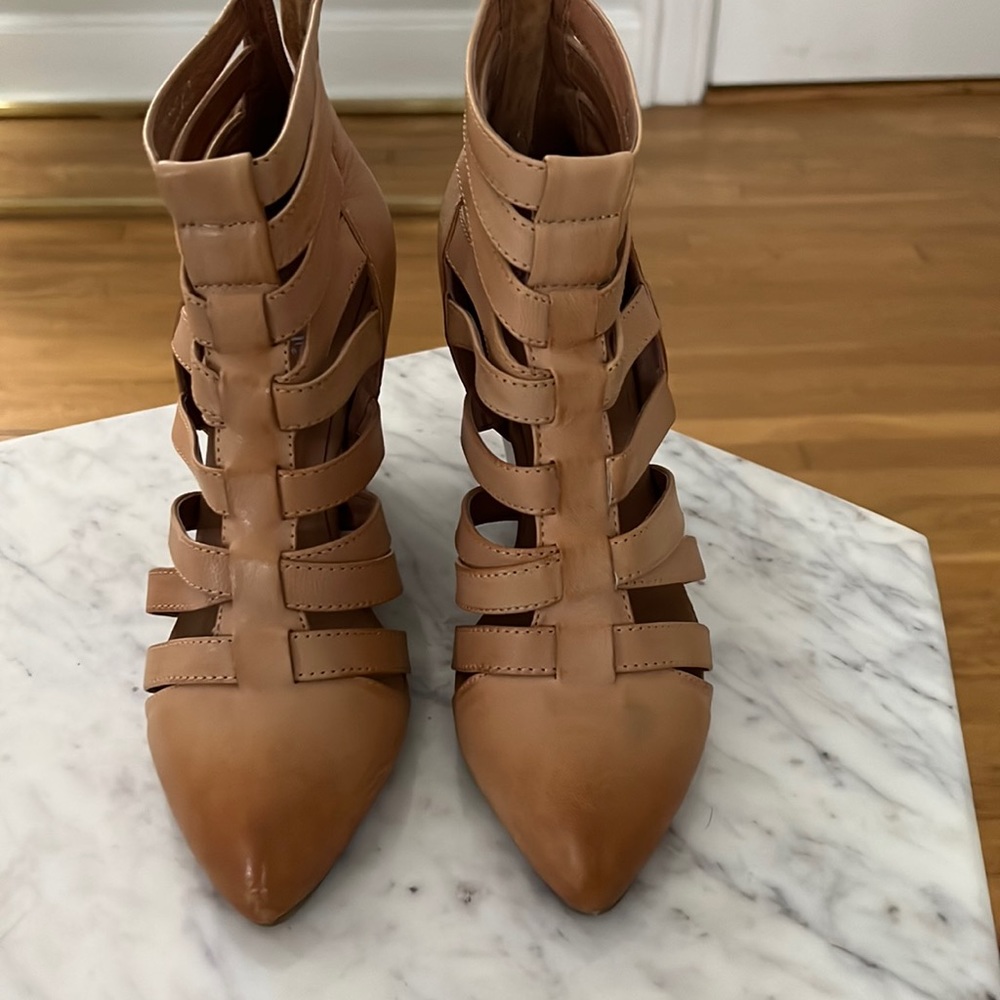Jeffrey Campbell leather wedges